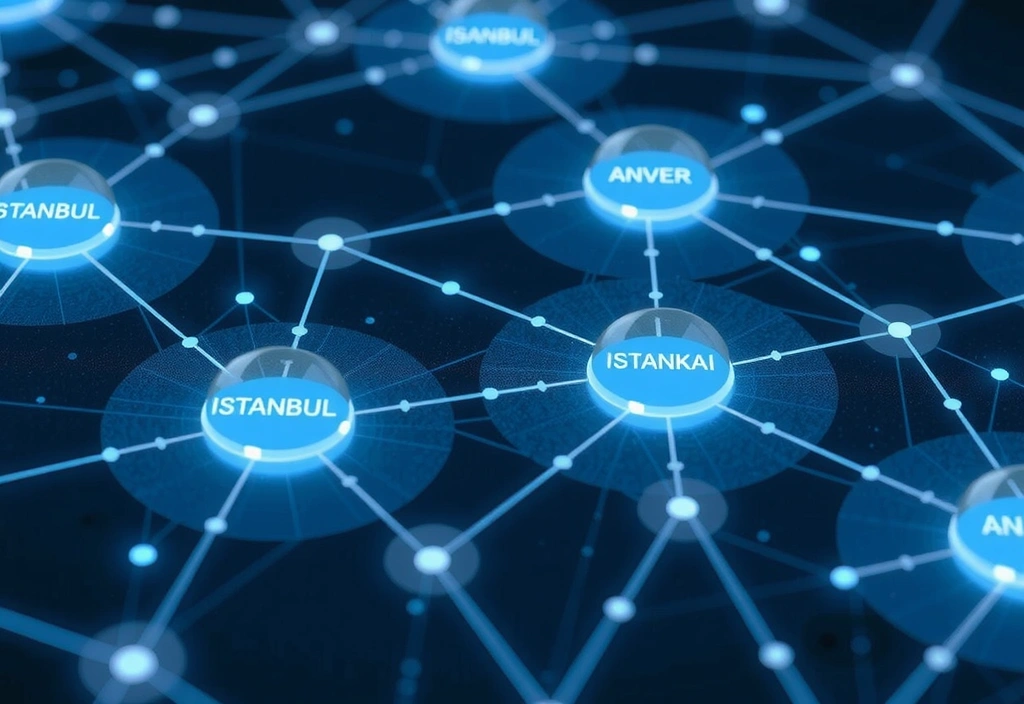 Network performance map